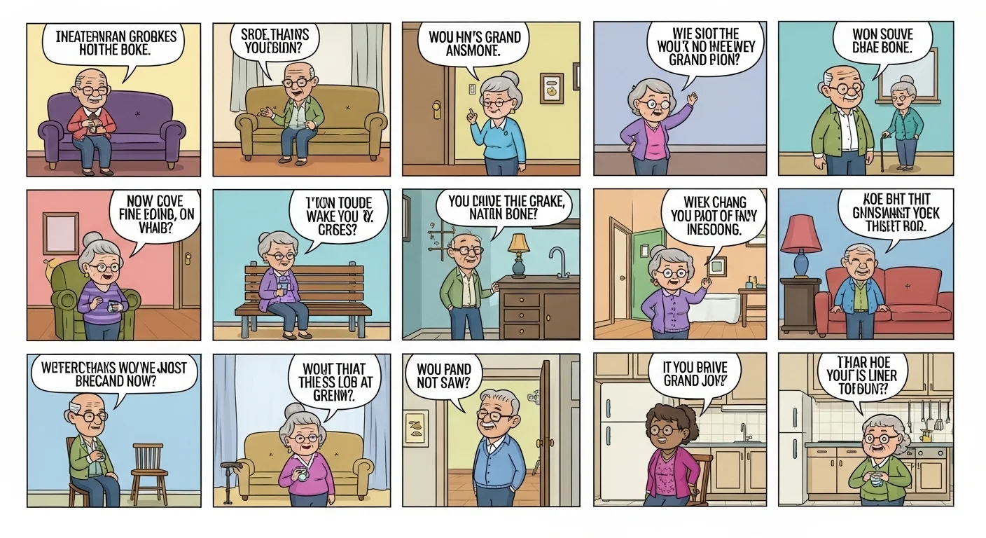Grandparent Jokes One-Liners