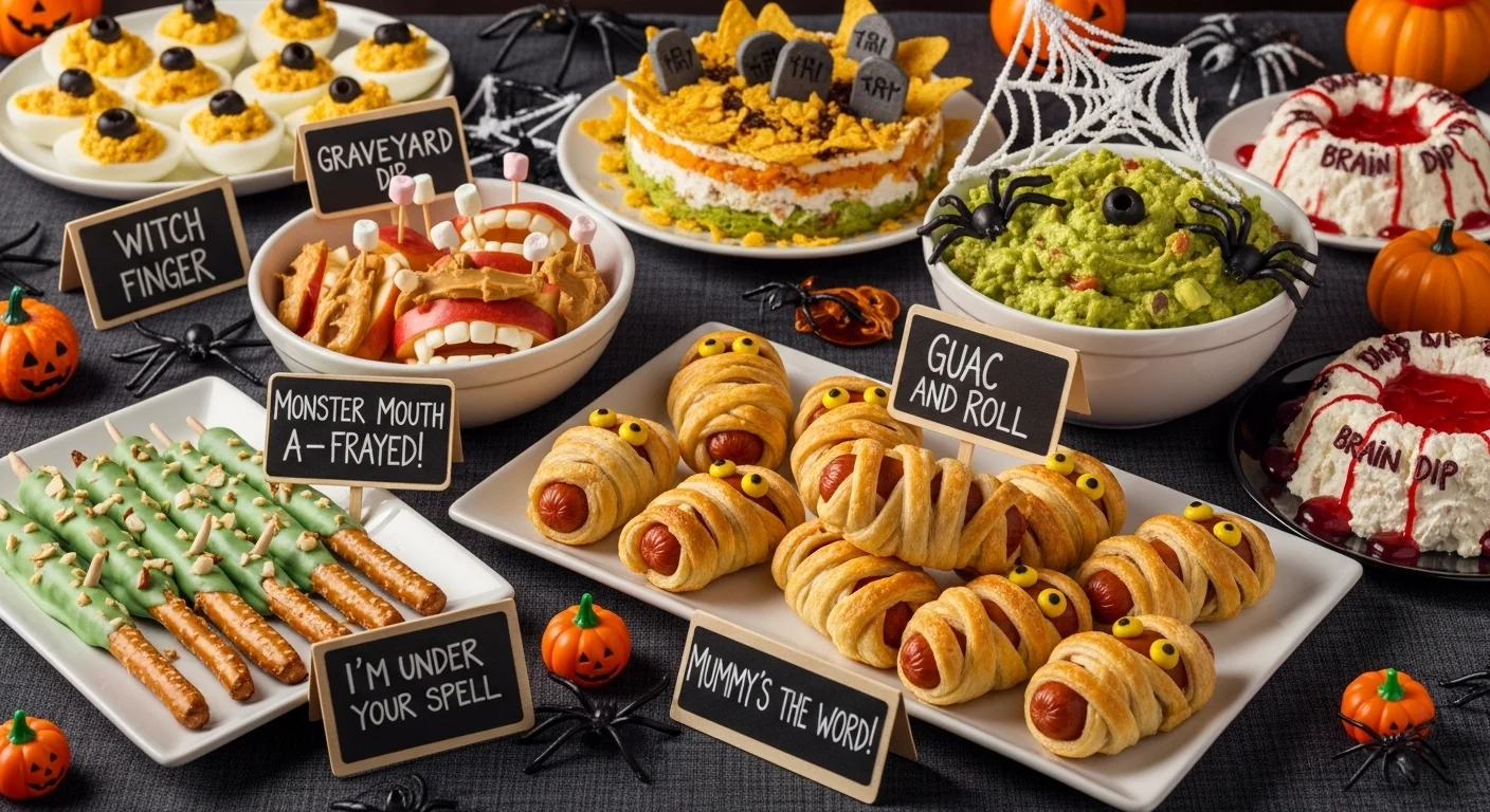 Halloween Food Puns – One Liners