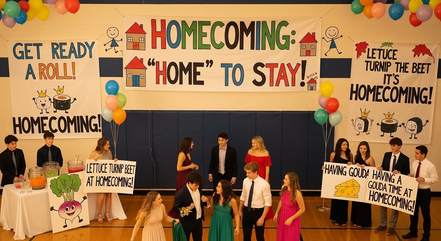 Homecoming Puns One Liners