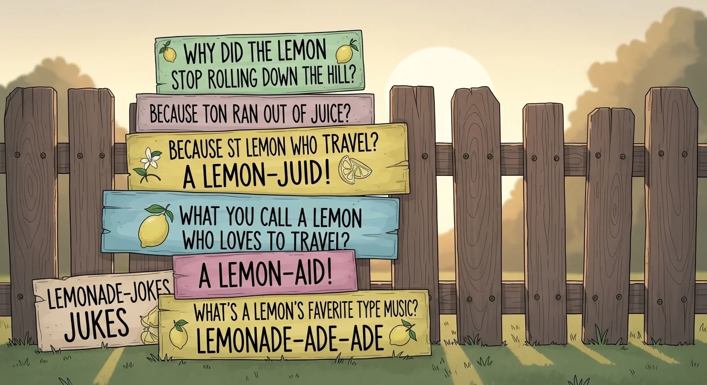 Lemonade jokes one liners