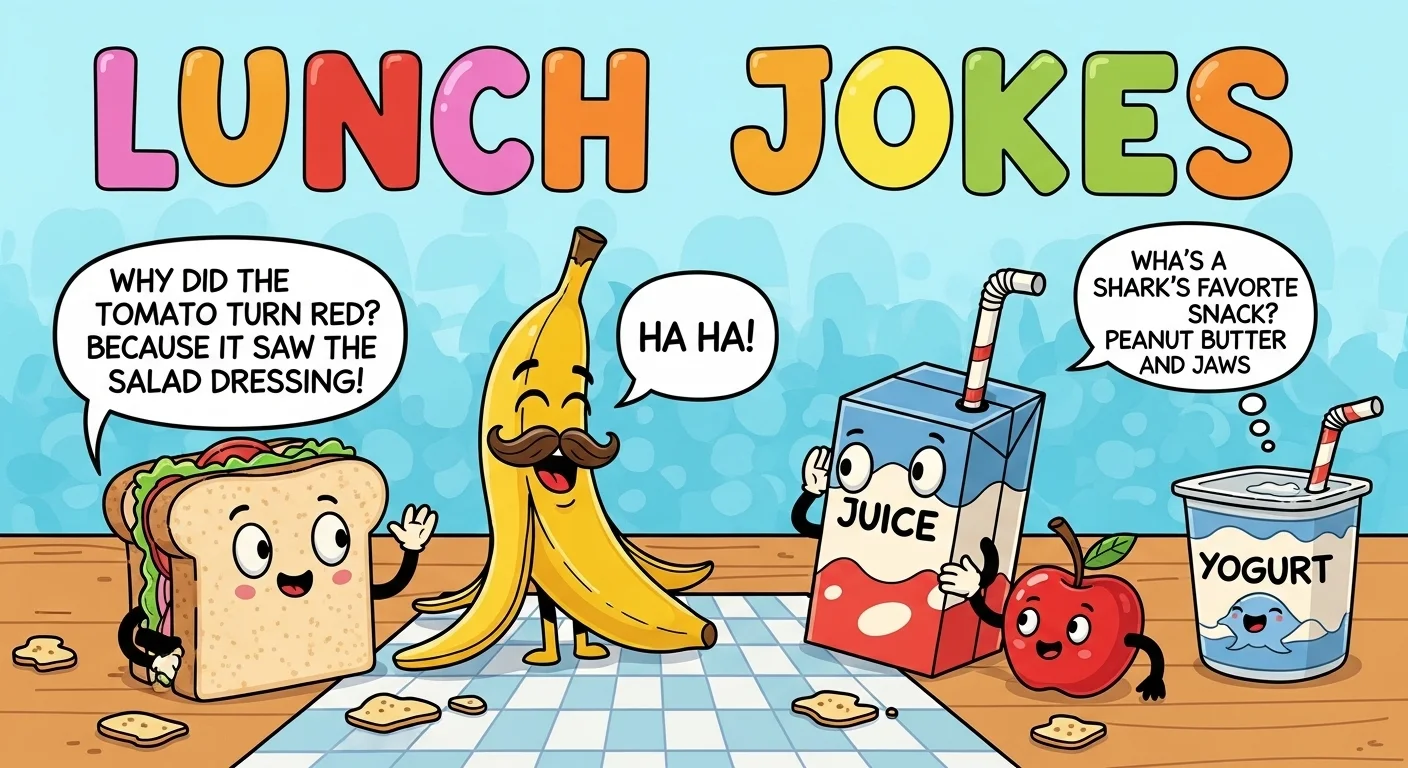Lunch Jokes One Liners