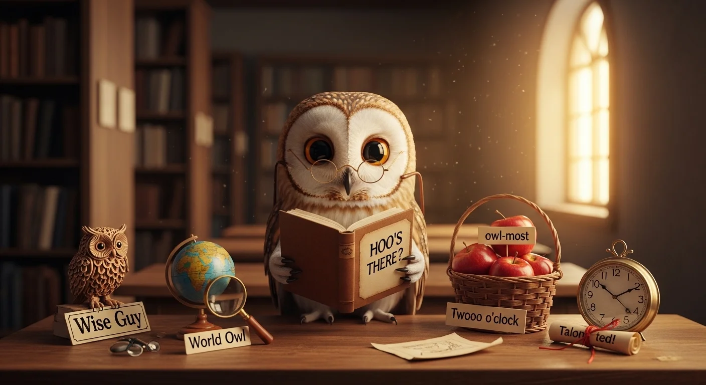 Owl Puns About Friends and Family