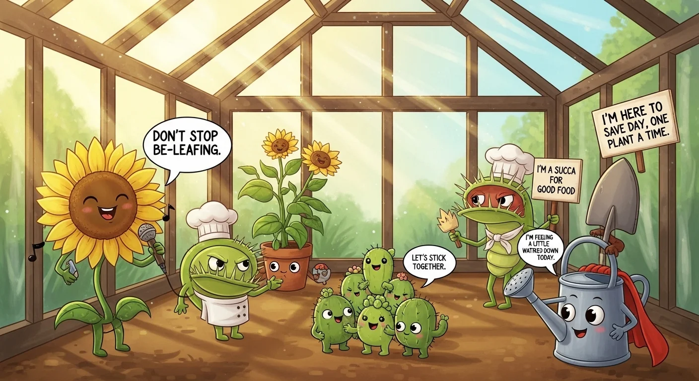 Plant Parent Wordplay for Proud Growers