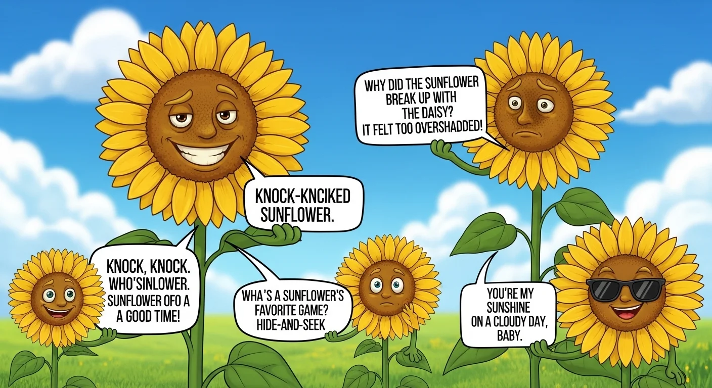Sunflower jokes one liners
