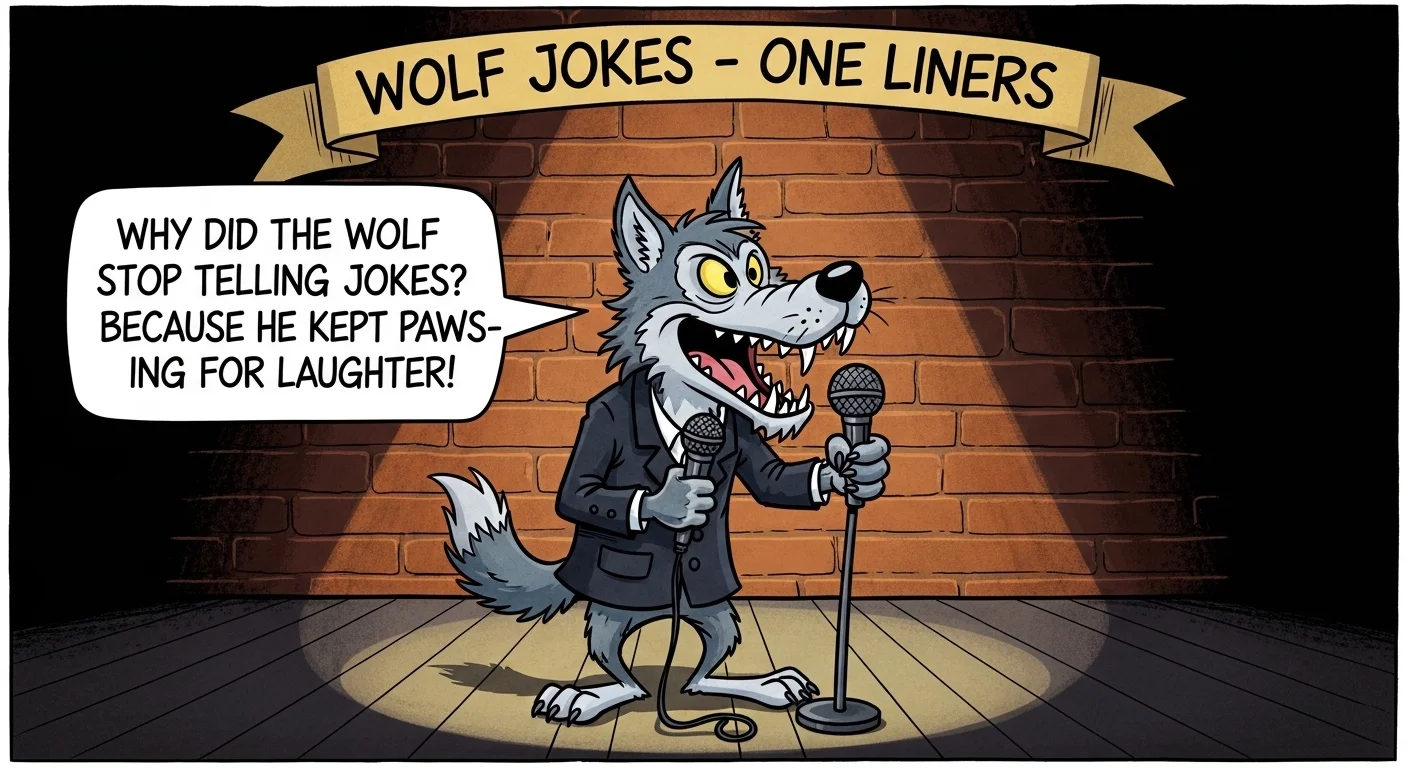  Wolf Jokes About the Full Moon