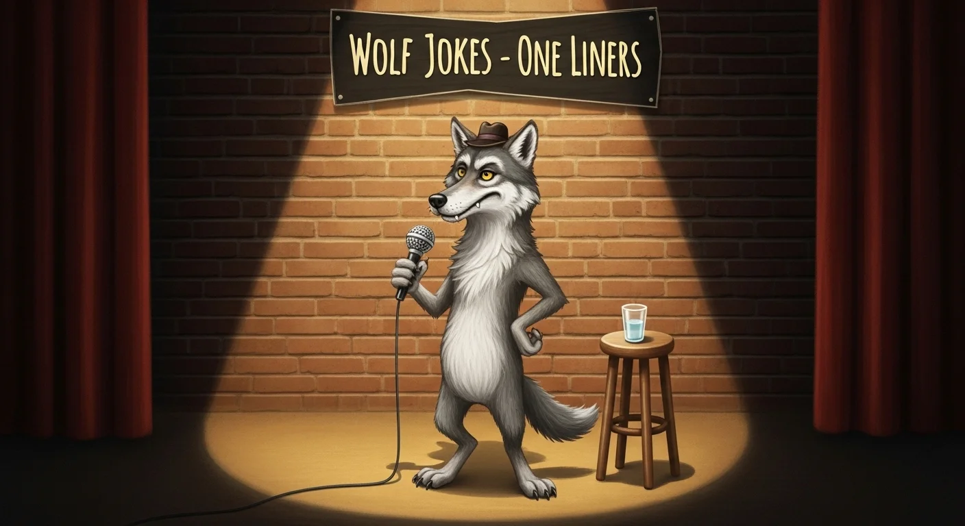 Wolf Jokes – One Liners (Clean)