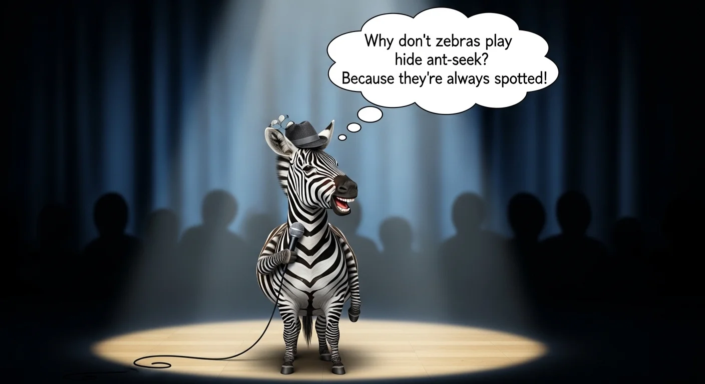 Zebra jokes one liners