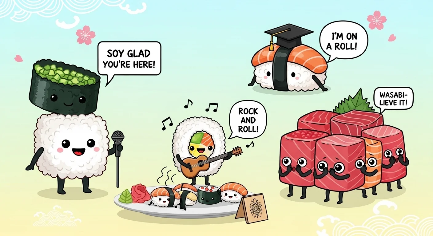 sushi puns