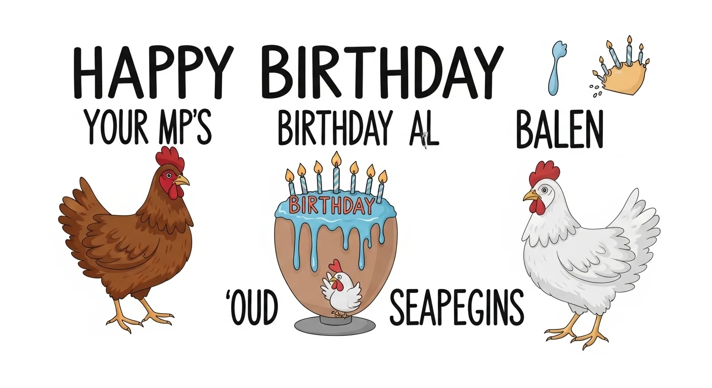 🐣 Egg-cellent Birthday Greetings