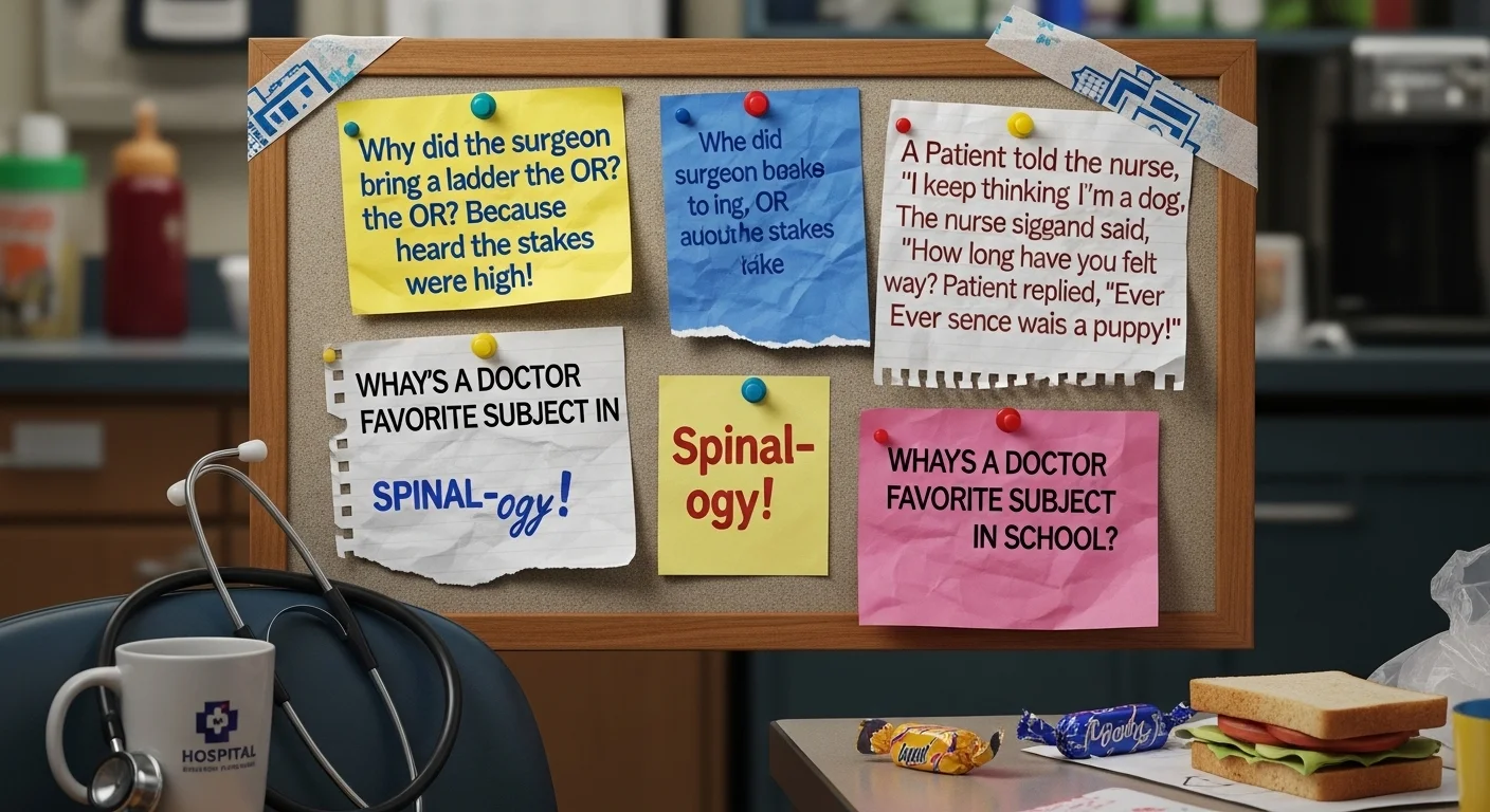 🩺 Best Hospital Puns to Get the Laughter Flowing