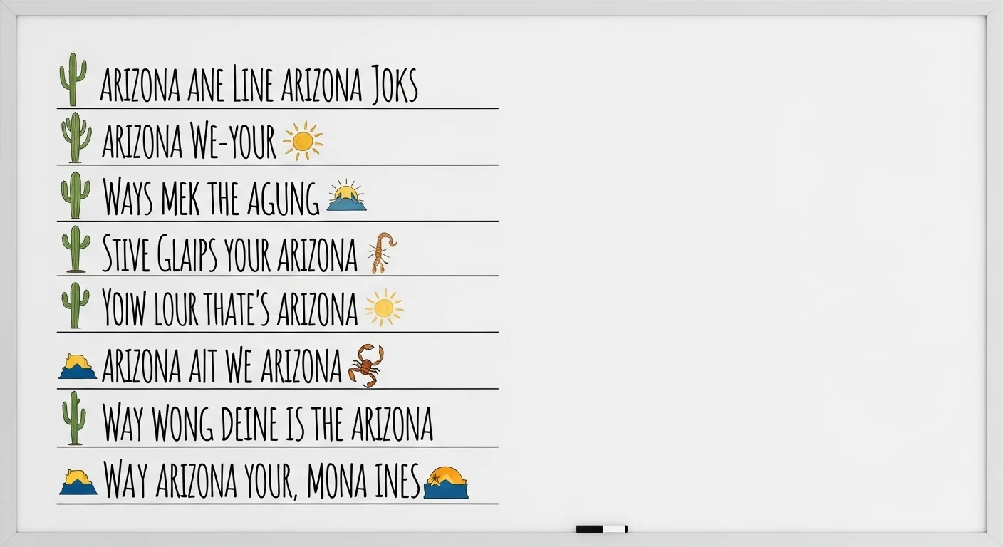 Arizona Jokes One-Liners 🌵