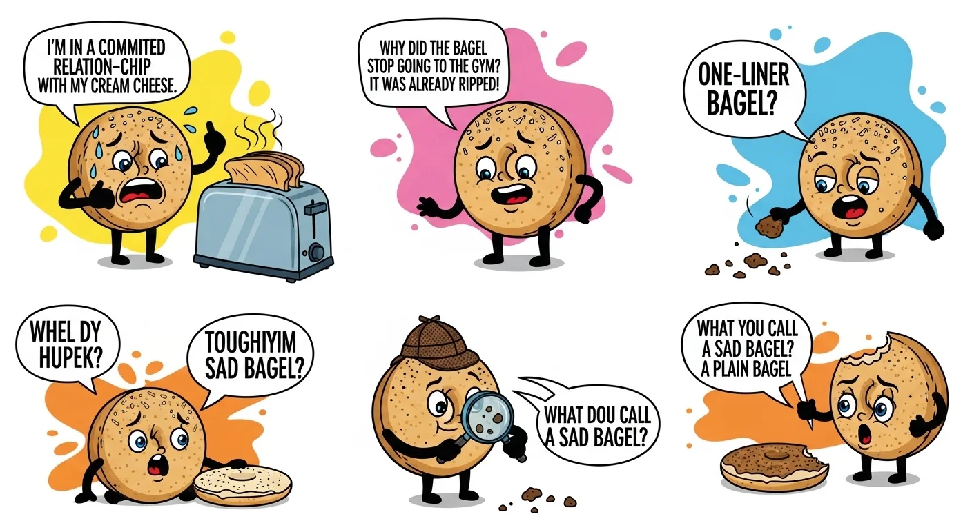 Bagel jokes one liners