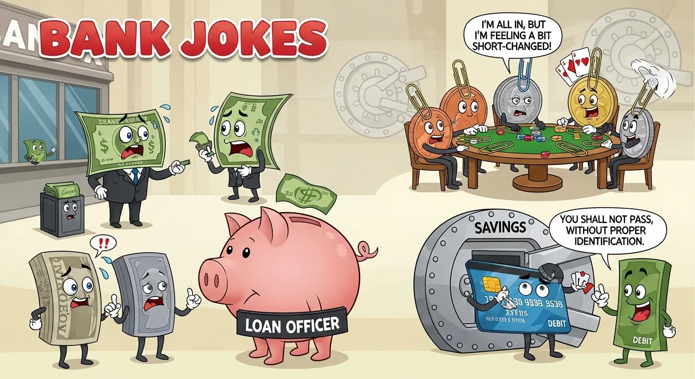 Bank Jokes – One Liners