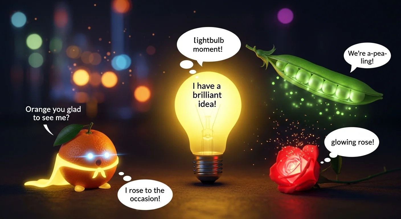 Compliment Glow Puns