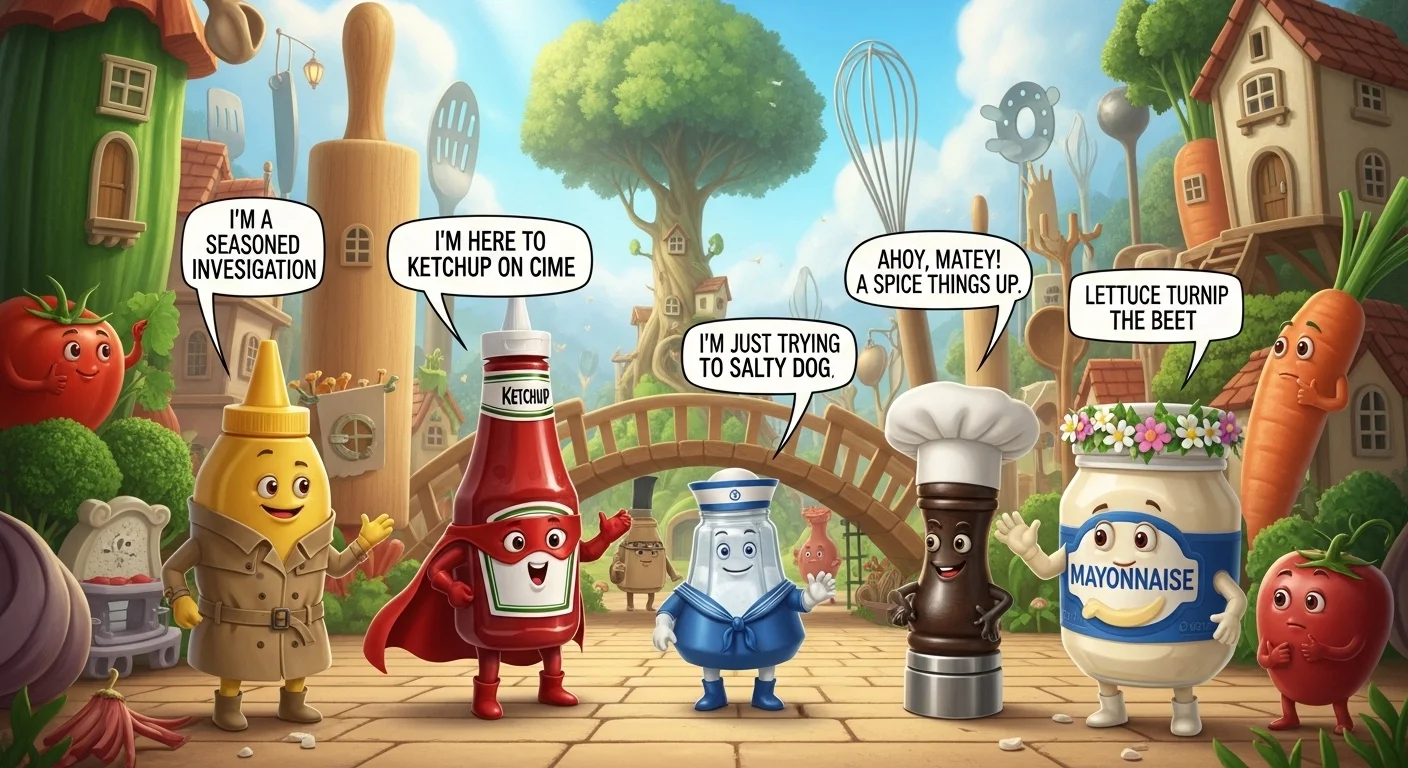 Condiment Puns One Liners
