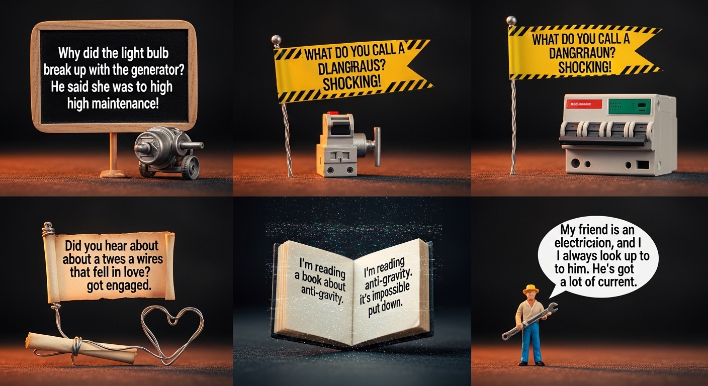 Electricity jokes one liners