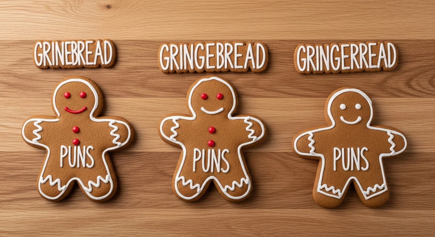 Gingerbread Puns – One Liners
