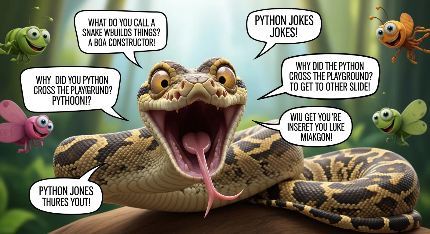 Goofy Python Jokes