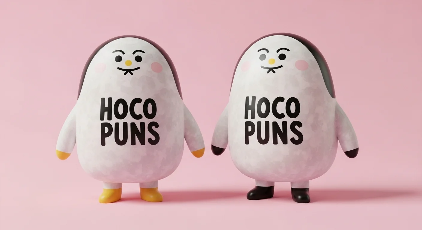 🏈 HOCO Puns – One Liners Let’s make it a night to re-mem-brrr… HOCO style. I’m tackling HOCO with style. Ready to score at HOCO. This night is going to be un-fore-gettable. HOCO? I’m all in. Let’s dance like it’s game night. Feeling like a HOCO MVP. We came to slay and play. ⚡ Short HOCO Puns HOCO vibes Game night glam Dance & score HOCO ready Winning night Touchdown mood Friday lights Crown goals 📸 HOCO Puns – Captions “Ready to score at HOCO 🏈✨” “Game on, glam on.” “Dancing under the Friday lights.” “HOCO nights & bright lights.” “Serving looks and touchdowns.” “All dressed up for the big night.” Hashtags: #HOCO #Homecoming #FridayNightLights #DanceNight #GameVibes 😂 Funny HOCO Puns I came for HOCO… stayed for the snacks. My dance moves? Definitely not MVP level. HOCO: where style meets awkward dancing. I practiced my moves… still missed the beat. Scoring points… on the dance floor 😄 🥰 Cute HOCO Puns You + me = HOCO goals 💕 Let’s make this night magical. Dancing with you = best part of HOCO You’re my perfect date. HOCO with you? Yes please! 🏈 Touchdown Jokes Why did the football team go to the bank? To get their quarterback! What’s a football player’s favorite type of tea? Penal-tea 😄 Why did the player bring string? To tie the score! Touchdowns and good vibes only. 💪 Linebacker Jokes – One Liners I don’t chase dreams… I tackle them. Built to hit, born to win. Linebackers don’t miss… they adjust. Hit hard, stand strong. Defense wins everything. 🧠 Fantasy Football Jokes – One Liners My fantasy team is more fantasy than team. I draft players… they draft injuries 😄 Winning in my head, losing in reality. My lineup looked good… on paper. Fantasy football: where hope meets disappointment.
