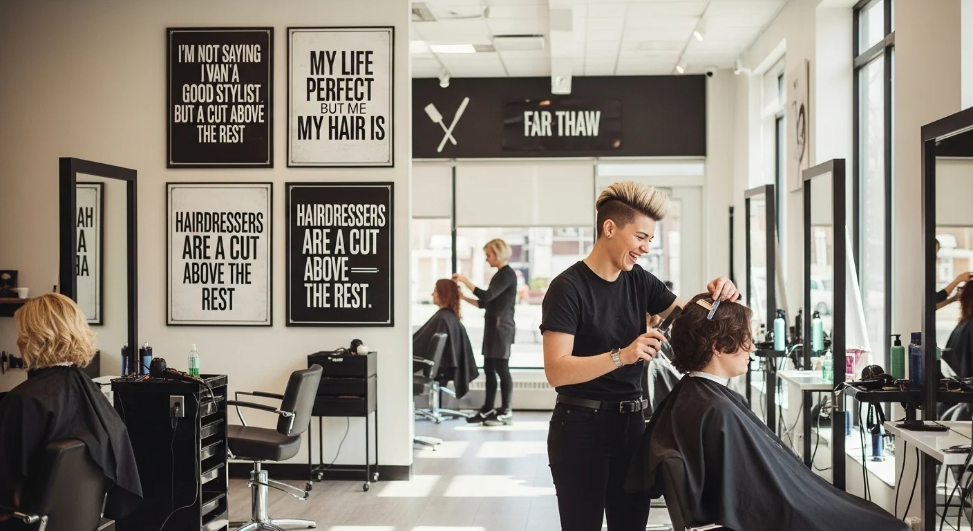 Hair Salon Puns One Liners