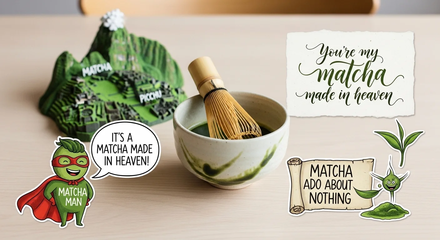Matcha Tea Puns – One Liners