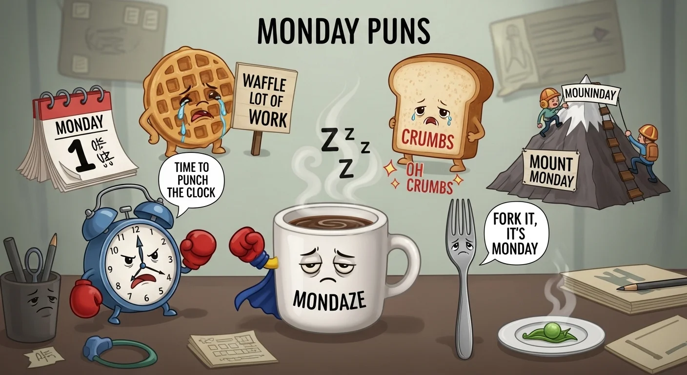  Monday Puns 