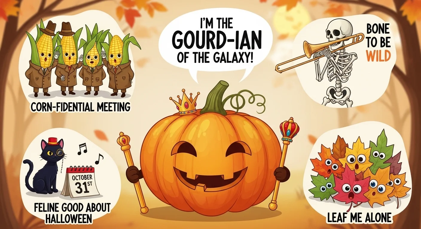 October Puns – One Liners
