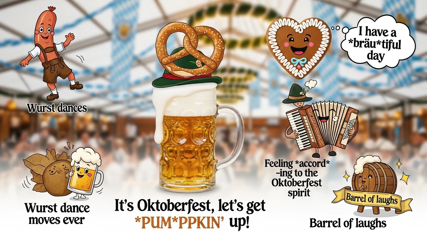 Oktoberfest Puns One Liners 🍺