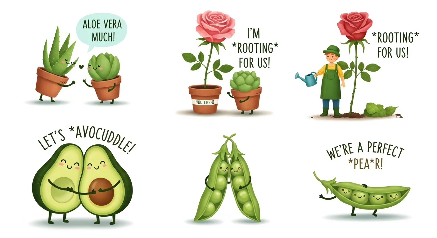 Planting Together Puns