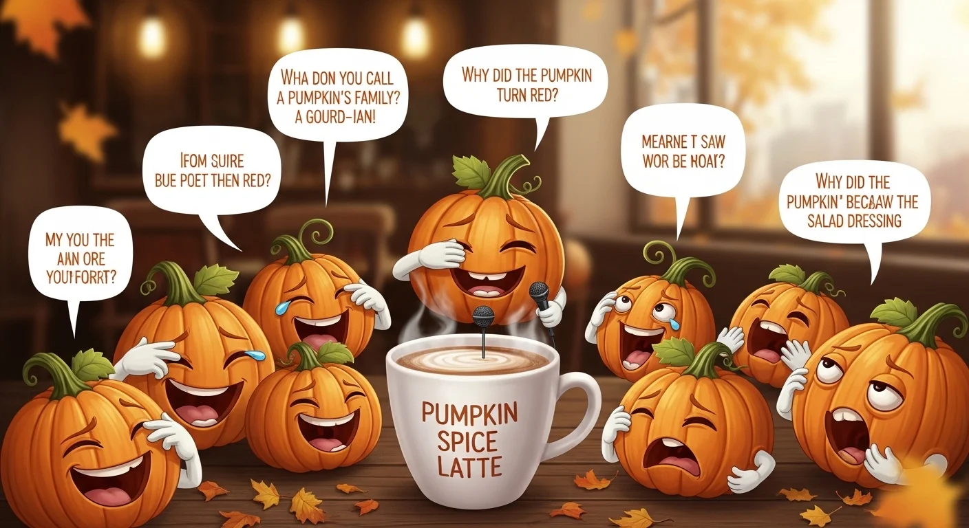 Pumpkin Spice Jokes – One Liners