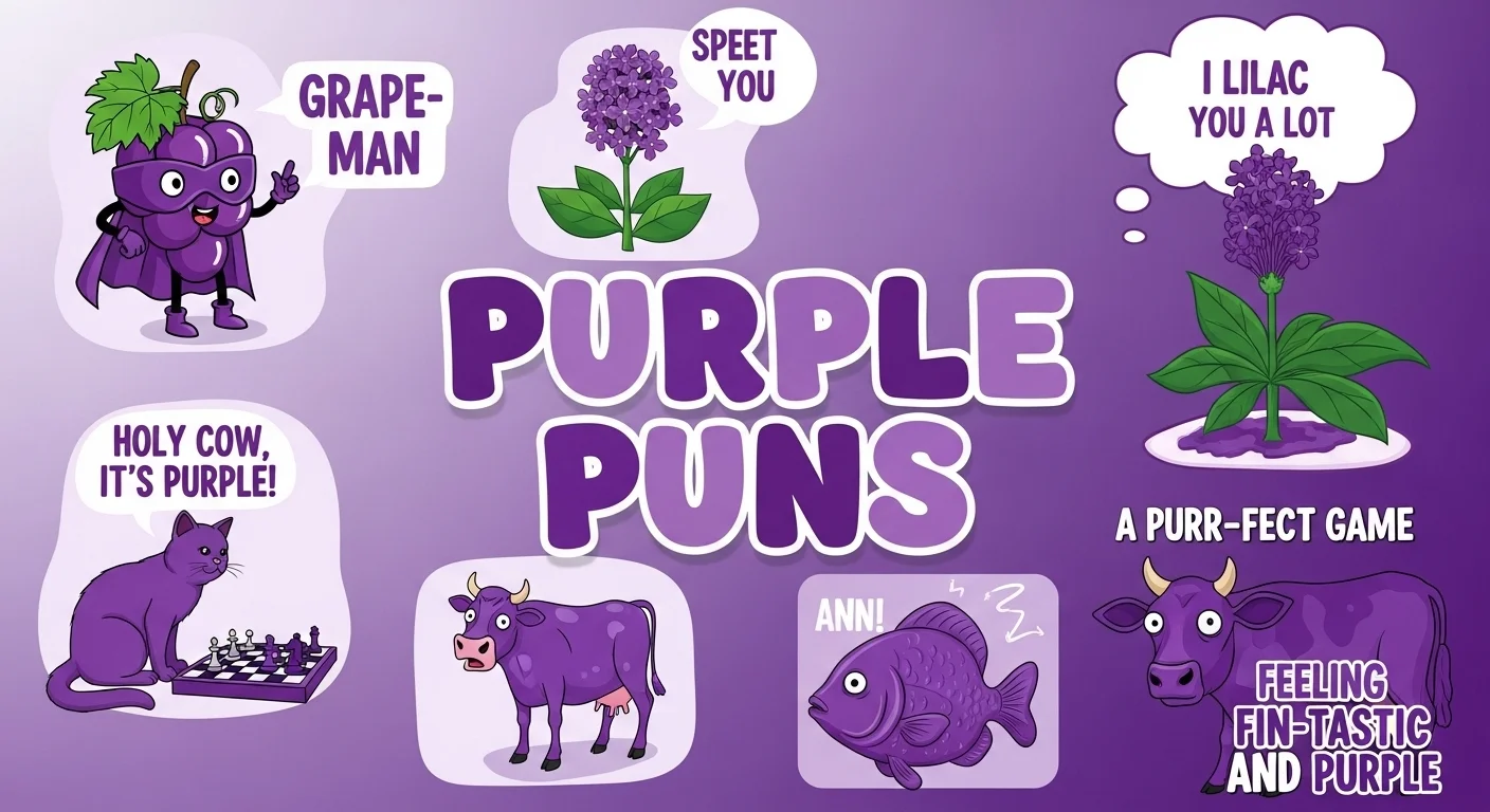 Purple Puns 