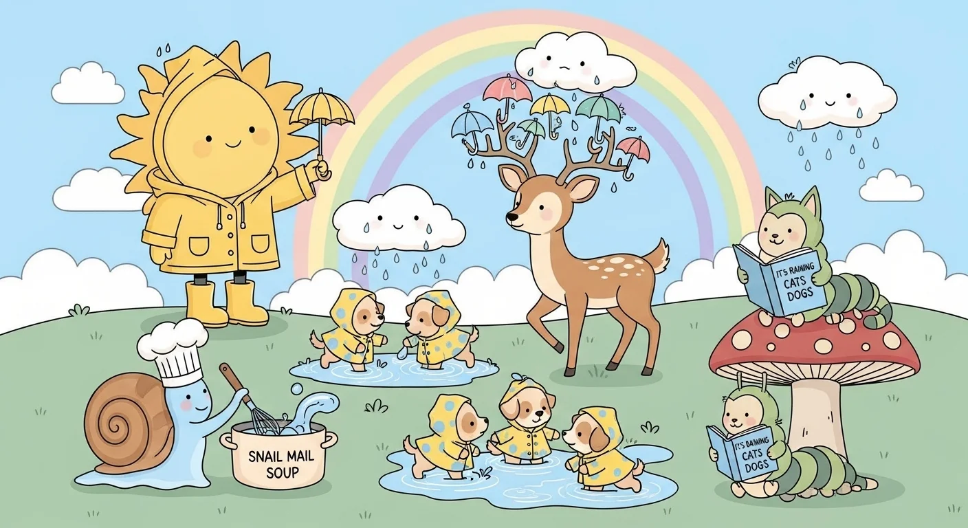 Rain Puns – One Liners