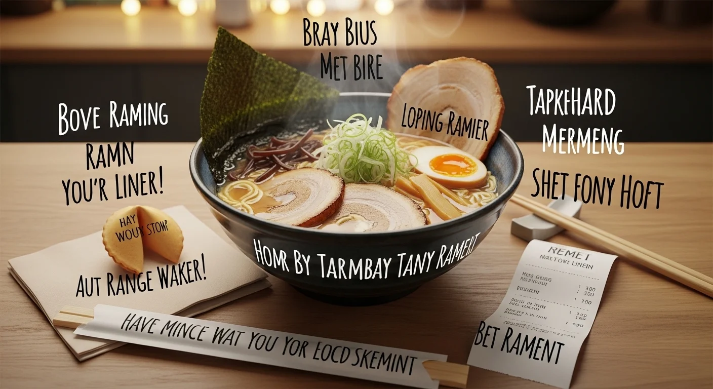 Ramen Jokes One Liners 🍜