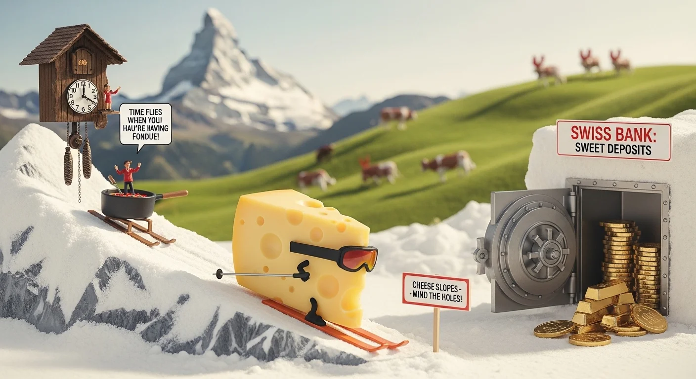 Romantic Swiss Puns to Melt the Ice