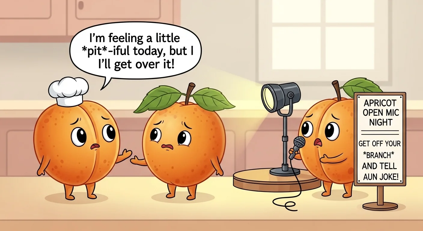 Short Apricot Puns