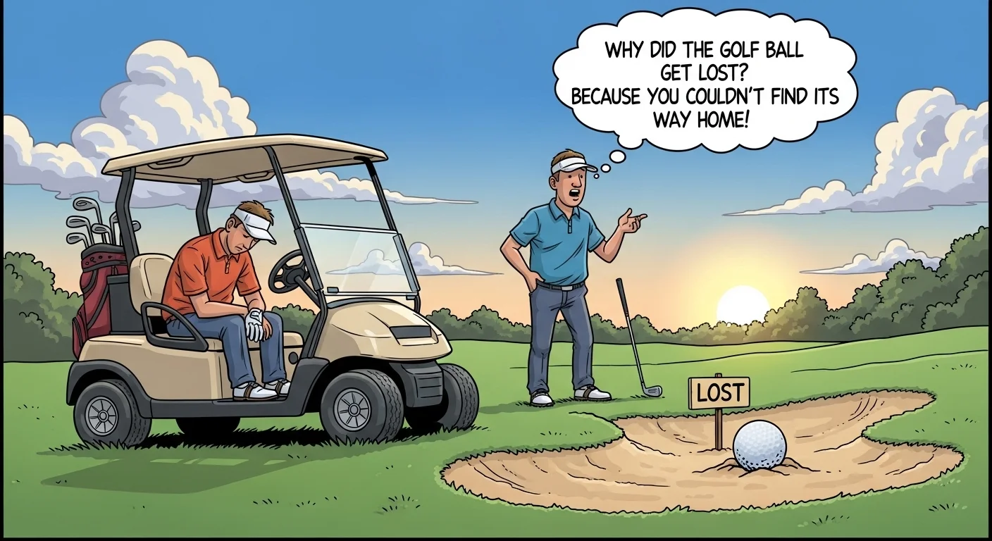 Short Golf Jokes of the Day