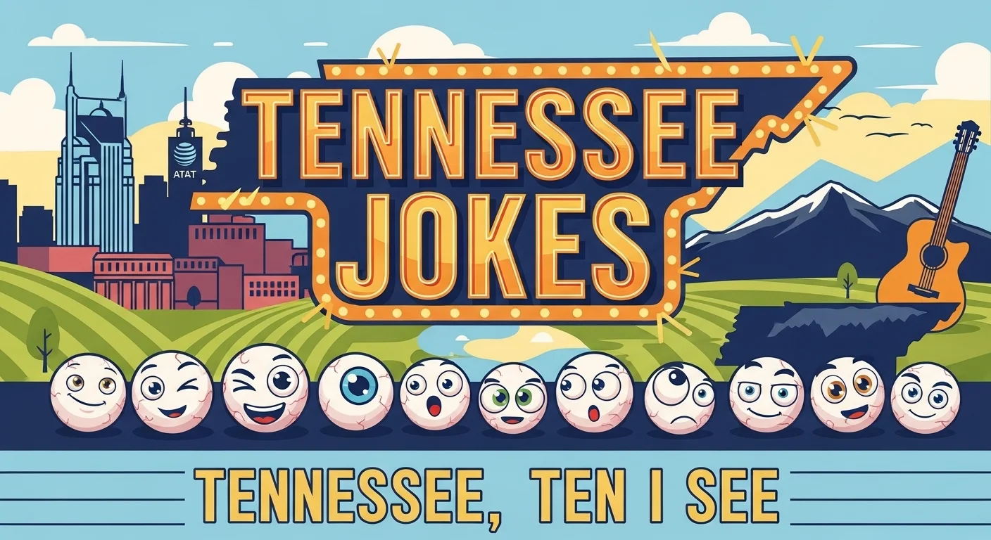 Tennessee Jokes – “Ten I See” 🤠
