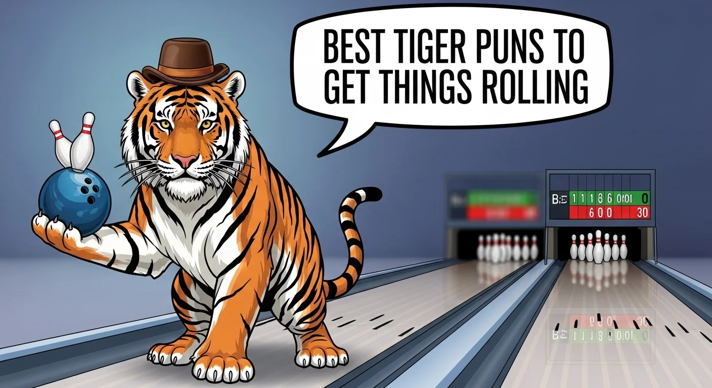 Tiger Puns About Food & Snacks