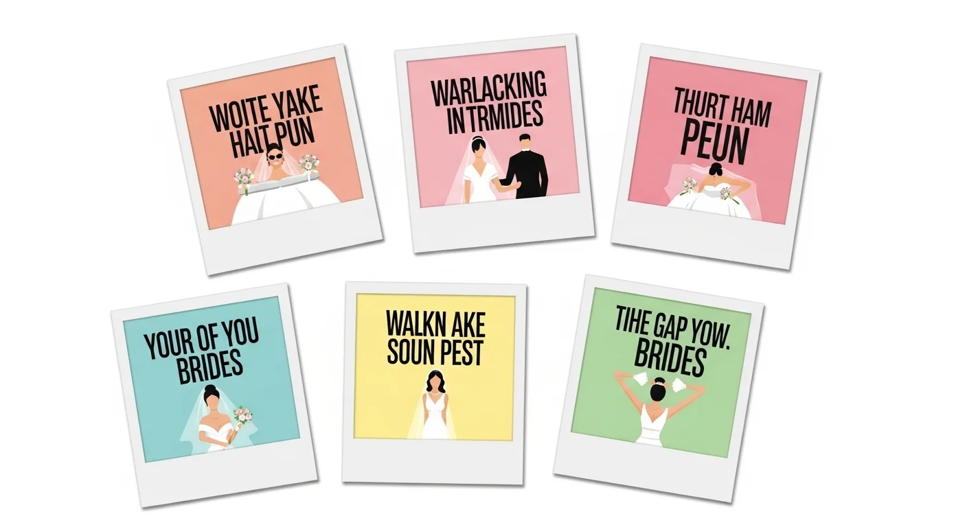 Wedding Toast & Speech Puns