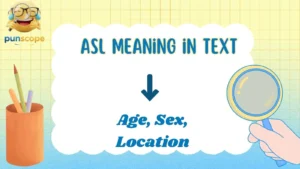 ASL meaning in text