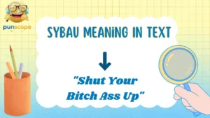Sybau Meaning In Text