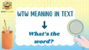 WTW Meaning in Text