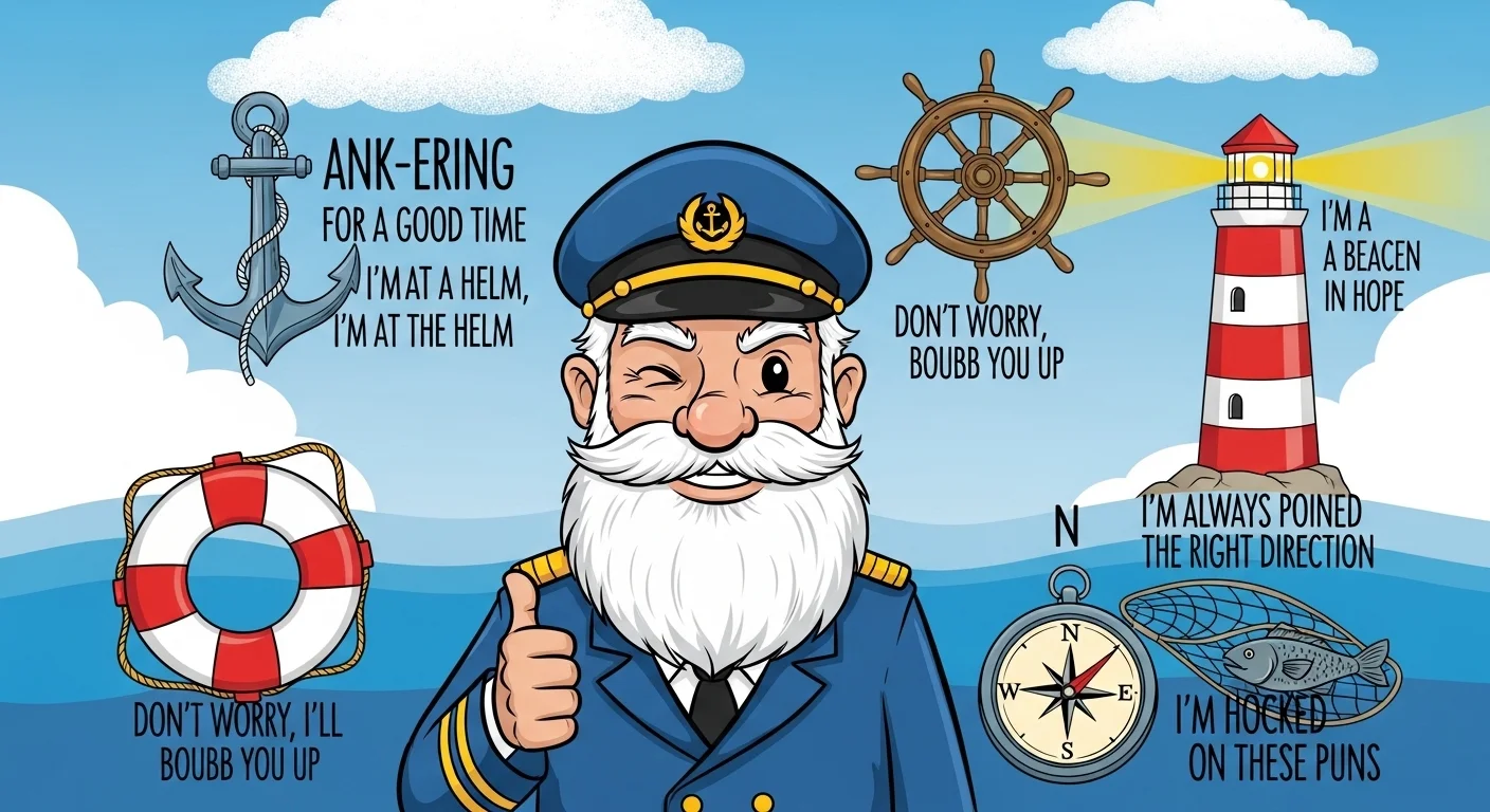 ⚓Best Captain Puns to Get Things Afloat
