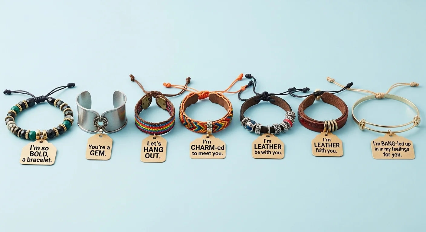 💫 Bracelet Puns One Liners