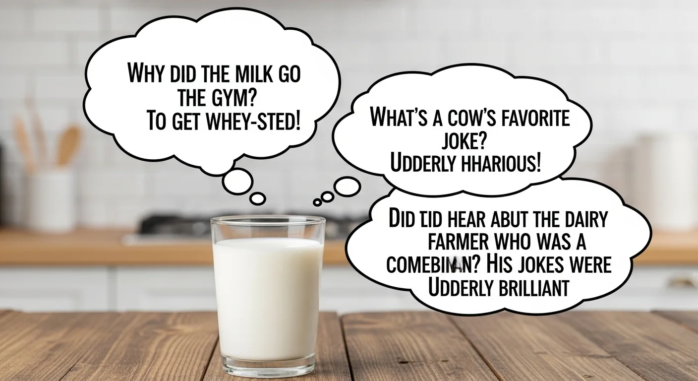 🥛 Best Milk Jokes to Get Things Moo-ving