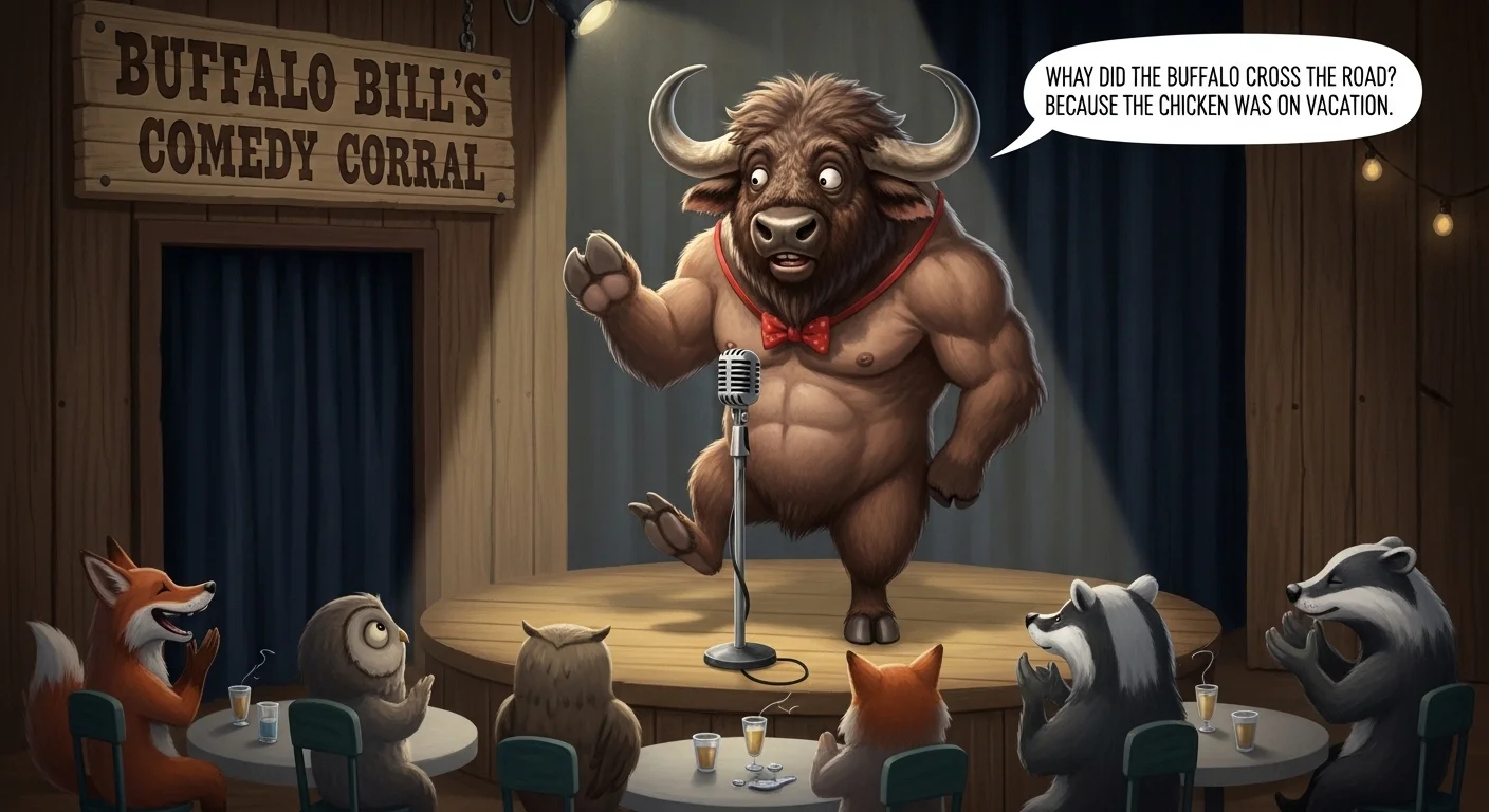 🦬 Buffalo Jokes in English