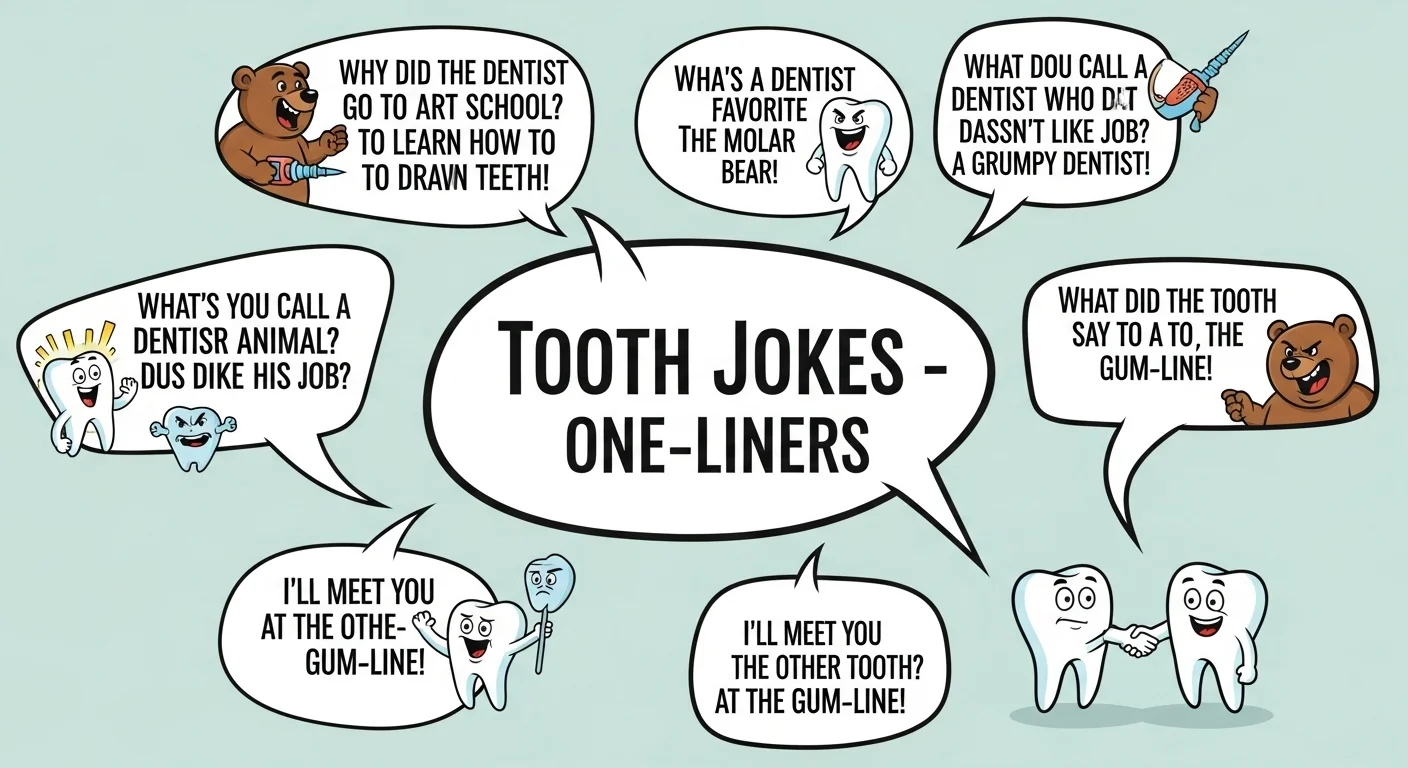 🦷 Dental Hygiene & Mouth Health Humor