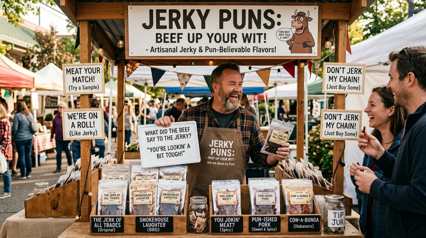 Bacon & Meat Mash-Up Puns
