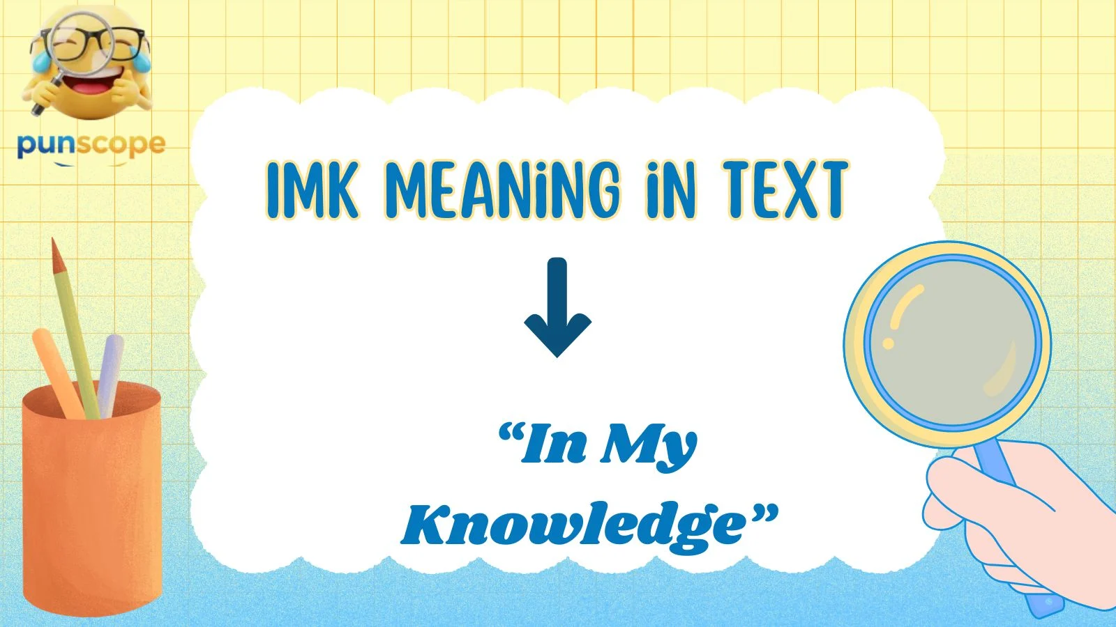 IMK meaning in text