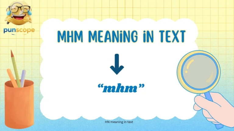 MHm meaning in text